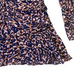 Stevie May Unleashed Mini Dress Long Sleeve Fun Print Size XL Women's NWT Blue Photo 4