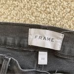frame denim Frame Le Skinny de Jeanne Dark Grey Jeans Pants Size 29 Stretch Jegging EUC Photo 1