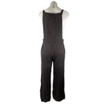 Sol Angeles Women's Gray Sleeveless Wide Leg Denim Overalls Romper Jumpsuit Sz S Photo 1