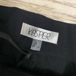 Kasper Black Trousers Classic Professional Wear Size 6P Photo 2