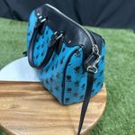 Coach  Mini Bennett Crossbody Satchel Badlands Floral Turquoise‎ Print Shoulder Photo 3