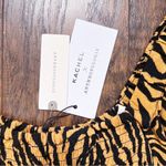 Anthropologie Kachel x • Tiger-Striped Jumpsuit wide leg palazzo smocked Photo 4