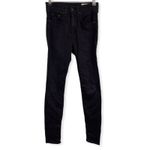 Rag and Bone  Black Justine Zipper Ankle Skinny 24‎ Photo 4