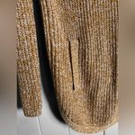 Snails & Cinnamon - Gold Chunky Sweater. Cowl Neck.
Long Length w/ Pockets Photo 3