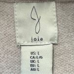 Joie  Country Cottage Minimalist Elegant Beige Floral Midi Skirt Size Large L Photo 3