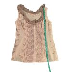 Handmade Vintage  Floral Lace Snap Button-Up Blouse Photo 1