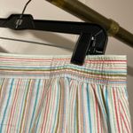 C.L.O.T.H.E.S Striped Linen Pants 54%linen 46%Rayon White Size XL Photo 5