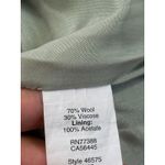 J.Crew  Pencil Skirt Women's Size 6 Green Wool Blend Career Business Casual Photo 8