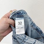 Sanctuary [Sanctuay] Light Wash Acid Denim High Rise Wide Leg Cargo Jeans Stretch Size 32 Photo 9