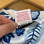 Gretchen Scott  Womens Floral V-Neck 3/4 Sleeve Shift Dress Blue White Small‎ Photo 6