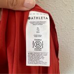 Athleta  Ryder Midi Dress NEW Size XL in Burnt Orange Photo 9