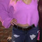 Tobi Pink crop sweater  Photo 0