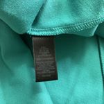 EXPRESS Teal Sleeveless Cut Out Back Pleat Medium Scoop Neck Photo 7