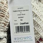 Showpo Daytime Dancer Maxi Dress Cream Floral Sz 10 NWT Photo 14