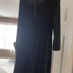 Altar'd State Black T Shirt Dress Photo 1