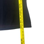 Jumping Joy Black Tank Top Red Trim Henley Style Buttons Women's M Size M Photo 7