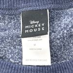 Disney Navy Blue Mickey Mouse American Flag Sweatshirt Size Medium Photo 6