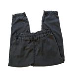 Bella Dahl Ruffle Drawstring Waistline Pull On Cropped Pant Frayed Hem, … Photo 5