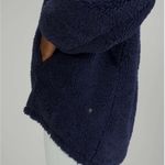 Lululemon Athletica Deep Blue Fleece Hoodie size 8 Photo 1