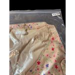 VTG Y2K Portrait Tan Ditsy Floral Babydoll Sleeveless Mesh Sheer Lined Dress L Brown Size L Photo 13