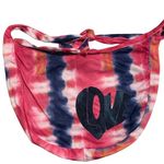 Tie Dye Crossbody Hobo‎ Bag NEW Pink Photo 0