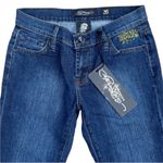 Ed Hardy  Embroidered Bootcut Jeans Photo 9