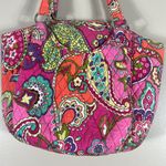 Vera Bradley  Glenna Pink Swirls Tote Bag Photo 1
