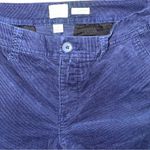 A New Day Womens Size 4 Navy Corduroy Flat Front Stretch Pants Photo 2