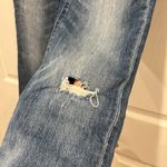 J.Crew Slim Broken-in Boyfriend Patchwork Distressed Blue Denim Jeans Size 27 Photo 2