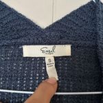 easel  Los Angeles Blue Open Front Knit Cardigan Size Small Photo 2