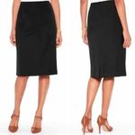 Pendleton Black Skirt Women 18 Petite Black Virgin Wool Pencil Skirt Career Photo 1