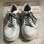 Juicy Couture Juicy by  womens silver sequin white sneakers sneakers shoes size 9 Photo 5