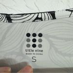 Title Nine  Black White Floral Athletic Dress Women’s S Gorpcore Mini Casual Photo 6