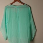 Anthropologie Kori L Eucalyptus Creme Lace Dream Top Photo 2