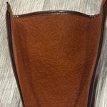 None VTG 70s Brown Rubber Molded Insulated Tall Waterproof Rain Snow Boots Talon Sz 9 Photo 7