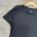 Gap Women’s Modern T-Shirt Thong Bodysuit Shortsleeve Crewneck in Black L Tall Photo 4