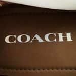 Coach  Odette Solid Ivory Patent Leather Driver Loafer Silver Logo - US 6.5 Photo 2