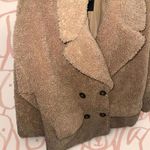 ZARA  double breasted Teddy jacket Photo 2