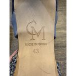 Chadette Maragh‎ Alisyn Tweed d'Orsay Shoes Size 13 EU 43 Blue Denim Bow Photo 10