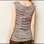 Anthropologie Anthro Moth grey marled knit sweater tank Photo 4