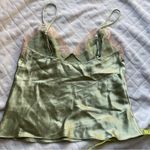 Green beige women’s cami top cute desperate housewives look size small Photo 2