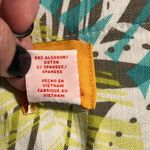 Ruby Rd . size 12 women's 3/4 sleeve jacket beaded neckline tropical pattern NWT Photo 8