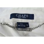 CHAPS  ralph lauren white jean jacket size S Photo 7