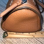 Dooney & Bourke  Carmel colored pebbled leather Barrel Bag Photo 3