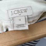 J.Crew skirt 10 blue white stripe nautical faux wrap pencil mini coastal lined Photo 7