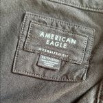 American Eagle Outfitters Oversized Black Button Down Shirt Photo 2