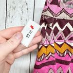 Loft Shorts Women Size 6 Multicolor Aztec Bead Detail Zip Fly Short Boho Summer Photo 1