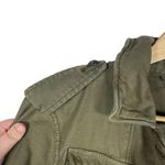 Free People Not Your Brother’s Surplus Cargo Jacket in Olive Green Size S Photo 10