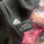 Boston Proper One Shoulder Butterfly Print Dress Black Multi Photo 14