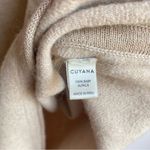 Cuyana  100% Baby Alpaca Oversized Boxy Short Sleeve Medium Weight Sweater Photo 5